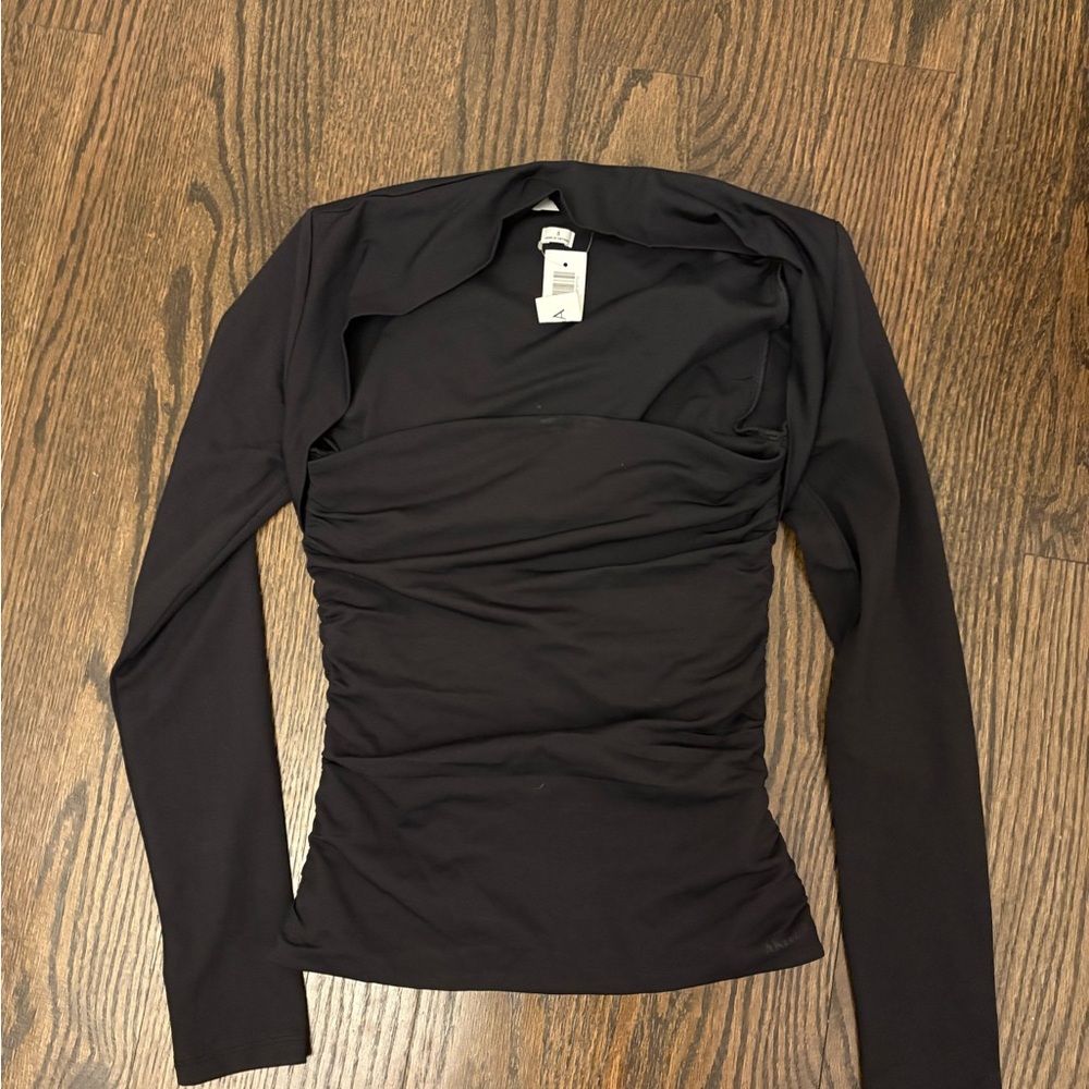 Aritzia Black Long Sleeve Women's Top